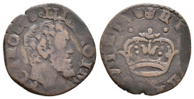 Napoli - 2 Cavalli - Carlo V (1516 - 1556) - Gr. 3,30 - MIR# 155