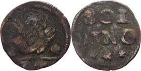 Venezia - Monetazione per Candia -  4 tornesi o soldino 1610 - Pao. 879 - Ae