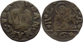 Venezia - Monetazione anonima - bezzo da 6 bagattini (Legge 20 aprile 1619) - Mont. 52 - 2,22 g - Cu