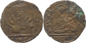 Venezia - Monetazione Anonima - Bezzo da 6 Bagattini - Con Sigle - Ex Legge 1619 - Paolucci 734 - Sigillata Phil Coins senza parere di conservazione -...
