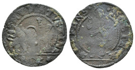 Venezia - Marcantonio Giustinian (1684-1688) Soldo da 12 Bagattini - Zub-Luciani 55.14 - Ae