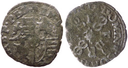 Savoia Antichi - Emanuele Filiberto (1553-1580) - Soldo del III° tipo 1571 o 1576 con F E R T tra croce formata da 4 nodi - data e sigla illegibili - ...