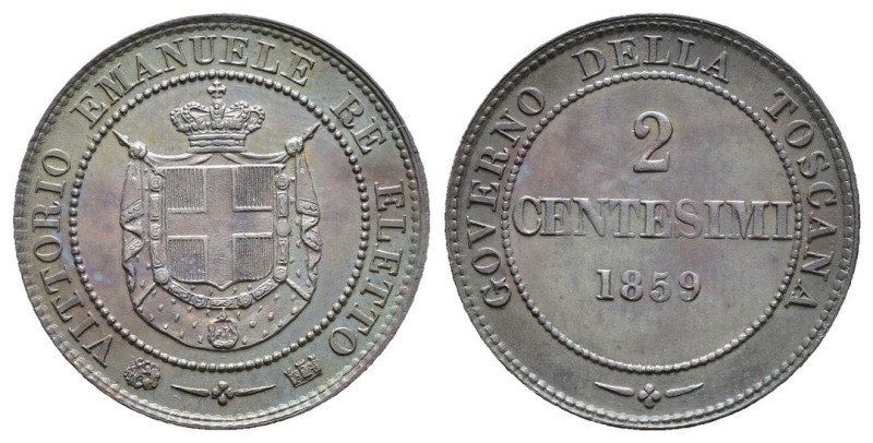 Vittorio Emanuele II Re Eletto (1859-1861) - 2 centesimi 1859 - Birmingham - Pag...