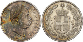 Umberto I (1878-1900) - 1 lira 1900 - Zecca di Roma - Gig. 41 - Ag