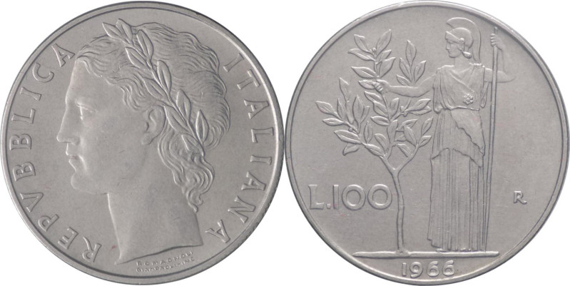 Repubblica Italiana - 100 lire Minerva 1966 - Ac.

FDC

SPEDIZIONE IN TUTTO ...