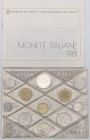 Repubblica Italiana (dal 1946) - Monetazione in lire (1946-2001) - Divisionale da 11 valori - 1981 - senza cartoncino esterno