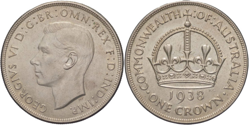 Australia - Giorgio VI (1936-1952) 1 Corona 1938 - Ag

SPL+

SPEDIZIONE SOLO...
