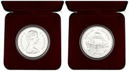 Canada - Elisabetta II (1952-2022) - 1 dollaro 1979 "Griffon" - Ag - KM# 124 - in cofanetto originale