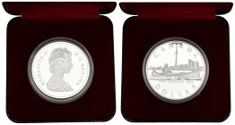 Canada - Elisabetta II (1952-2022) - 1 Dollaro 1984 "Toronto" - Ag - KM# 140 - in cofanetto originale