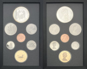 Canada - Serie completa Dollaro 1988 - 7 valori - nominali e metalli vari