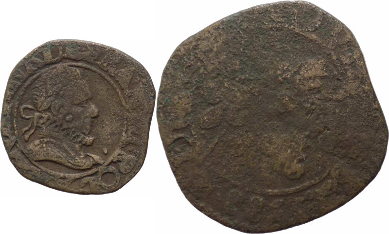 Francia - Enrico III (1574-1589) - Denaro Tornese 1588 - AE - gr. 2,68

MB

...