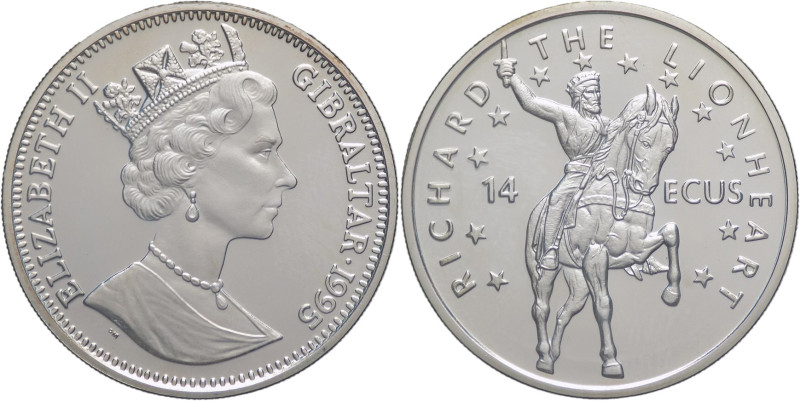 Isola di Man - Elisabetta II (1952-2022) - 14 Ecus 1995 - Ag. - KM 496

FS

...