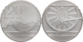 Svizzera - 20 franchi 1997 - Ag.