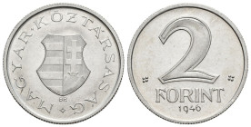 Ungheria - Repubblica (1946-1949) - 2 forint 1946 - KM# 533 - Al