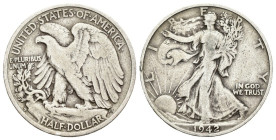 Stati Uniti d'America (1776-oggi) - Half Dollar Walking Liberty 1942 - Ag. - KM 142