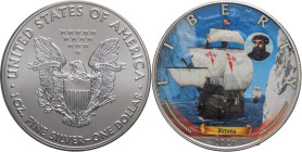 Stati Uniti d'America (1776-oggi) - 1 dollaro American Silver Eagle 2021 - Victoria - 1 Oz. Ag .999