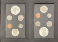 Stati Uniti d'America (dal 1776) - "Prestige Set" rivestito in velluto del 1983 commemorativo dei Giochi della XXII Olimpiade svolti a Los Angeles nel...