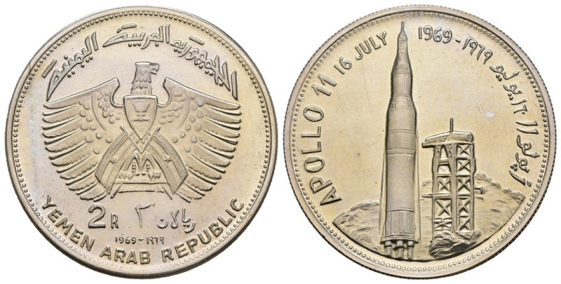 Yemen - 2 Riyals 1969 - Apollo XI - Ag. - KM# 2

FS

SPEDIZIONE IN TUTTO IL ...