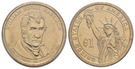 Stati Uniti d'America (1776-oggi) - 1 dollaro 2009 "William Henry Harrison" - Descrizione del bordo mancante ('*** E PLURIBUS UNUM **********' 2009 Ma...