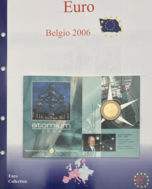 Belgio - 2 Euro 2006 - Riapertura dell'Atomium di Bruxelles - KM# 241

FDC.
...