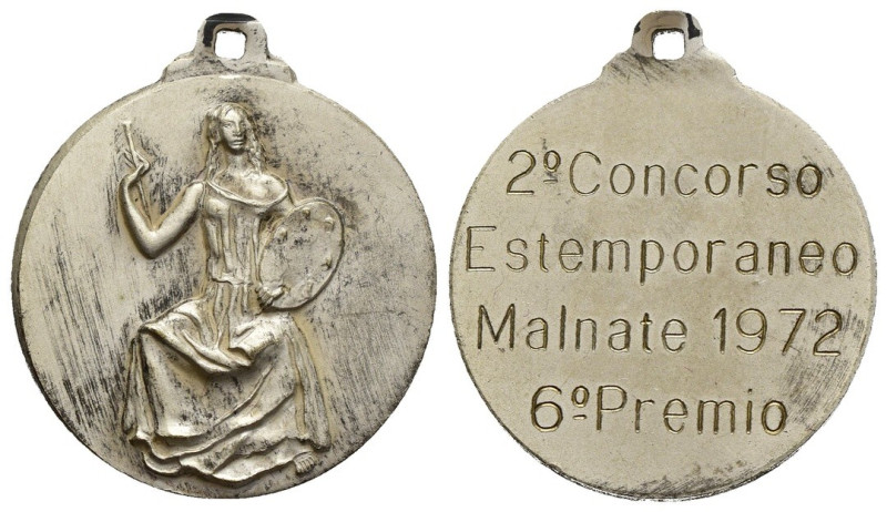 Malnate - 2° Concorso Estemporaneo 1972 - 6° Premio - Gr. 6,79 - mm. 25 

SPL....