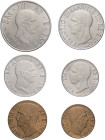 Regno d'Italia - Vittorio Emanuele III (1900-1943) - serietta 1941 - metalli vari