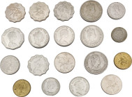 Hong Kong - Elisabetta II (dal 1952) e Regione Amministrativa Speciale (dal 1997) - lotto di 19 monete di taglio, anni e metalli vari