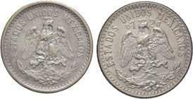 Messico - Lotto di 2 monete da 20 e 10 centavos 1942-1905 - Ag.