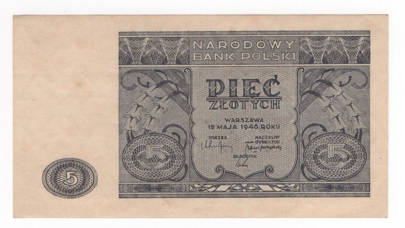 Polonia - Banca Nazionale Polacca - 10 Zlotych 1946 - P125 - Macchioline 

SPE...