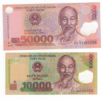 Vietnam - lotto di 2 banconote