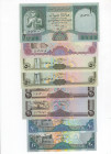 Yemen - lotto di 8 banconote