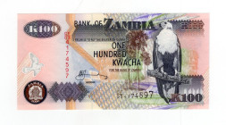 Zambia - 100 Kwacha 2006 - P# 38