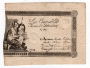 Torino - Regie Finanze - biglietto da 50 Lire 1799