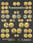 Crippa Numismatica Catalogo Asta Cambi - catalogo d'asta n.714 - Milano 25 Maggio 2022 - lotti 576 pp. 109 ill.