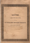 ROCHETTE  R. -  Lettre a m. Le Duc De Luynes sur les graveurs des monnaies grecques. Paris, 1831. pp. iv - 49, tavv. 4. + ill. nel testo. brossura ed....