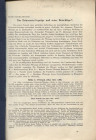 BAUMGARTNER  E. - Das Eriacensis-Geprage und seine Beischlage. Vienna, 1935.  pp. 67 - 88, ill. nel testo. ril cart muto, buono stato, molto raro e im...
