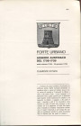 TRAINA  M . - FORTE URBANO assedio austriaco del 1708 - 1709. Bologna, 1976.  pp. 401 - 419, tavv. e ill. nel testo. ril carta varese, ottimo stato.