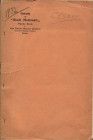 CESANO S. - Numismatica virgiliana. Torino, 1937. pp. 145-153, tavv. 1, + ill. nel testo. brossura editoriale, buono stato, raro e importante.