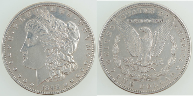 Monete Estere. USA. Dollaro Morgan 1898 Philadelphia. Ag. KM 110. Peso gr 26,70 ...