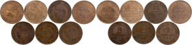Lot 7 pièces 2 centimes Cérès

1877 A (Paris) Petit A - SPL
1884 A (Paris) - TTB
1885 A (Paris) - TTB+
1887 A (Paris) - TTB+
1889 A (Paris) - SUP
1890...