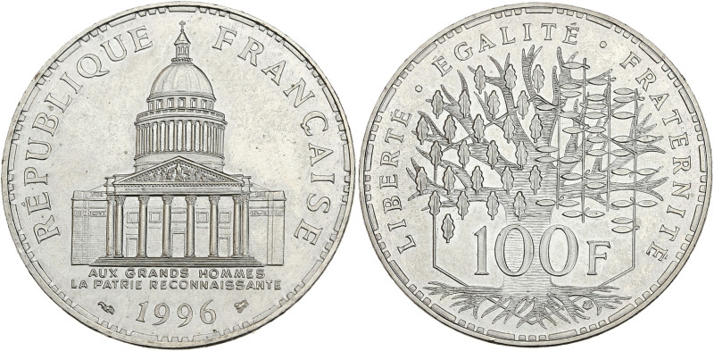Panthéon - 100 francs 1996

Argent - 14,95 grs - 31 mm
F.451-18 / G.898
SUP+

Ra...