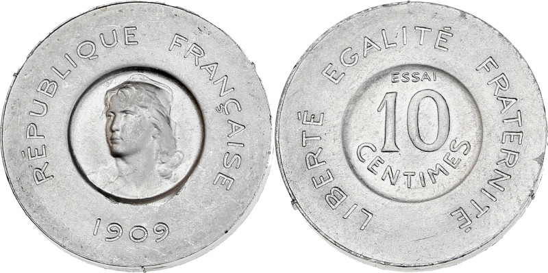 François Rude - ESSAI 10 centimes 1909

Aluminium - 1,98 grs - 21 mm
GEM.35.5
SP...