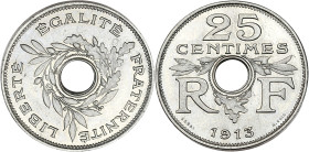 Concours de Guis - ESSAI 25 centimes 1913
Grand module. Flan bruni.

Nickel - 5,01 grs - 24 mm
GEM.71.1
SPL

Superbe exemplaire !
