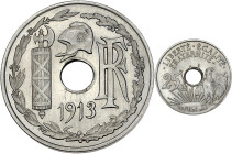 Concours de Pillet, 1er essai - ESSAI 25 centimes 1913
Grand module. Flan bruni.

Nickel - 5,06 grs - 24 mm
GEM.73.2
SPL

Superbe exemplaire !