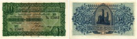 BANKNOTEN. Ägypten. Ägyptische Herrscher. Egyptian Government Currency Note. 10 Piastres 1917, 27. Mai. Pick 160b. Selten in dieser Erhaltung / Rare i...