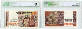 BANKNOTEN. Irland Republik. Central Bank of Ireland. 50 Pounds 1982, 1. November. Pick 74a. ICG 58 -I / About uncirculated. (~€ 305/USD 355) • Dieses ...