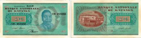 BANKNOTEN. Katanga. Banque Nationale du Katanga. 20 Francs 1960, 21. November. Pick 6a. Leichte Papierverfärbung / Slightly paper discoloration. -I / ...