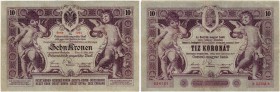 BANKNOTEN. Österreich Kaiserreich. Österreichisch-Ungarische Bank, 1878-1923. 10 Kronen 1900, 31. März. Richter 148. Pick 4. III+ / Good very fine. (~...