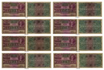 BANKNOTEN. Österreich Kaiserreich. Österreichische Nationalbank (1923-1938). Kronenwährung. Lot. 10000 Kronen 1924, 2. Januar. (8 Exemplare). Richter ...