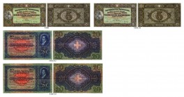 BANKNOTEN. Schweiz. Ausgaben der Schweizerischen Nationalbank ab 1907. Lot. 5 Franken 1951, 22. Februar. Signaturen Müller/Rossy/Blumer. (2 aufeinande...